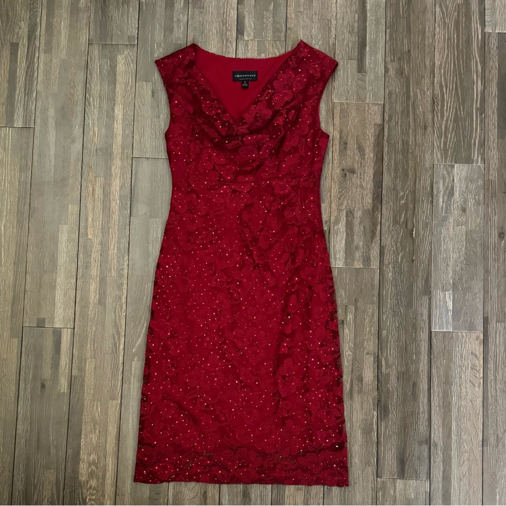 🔥 Red dress! 😍